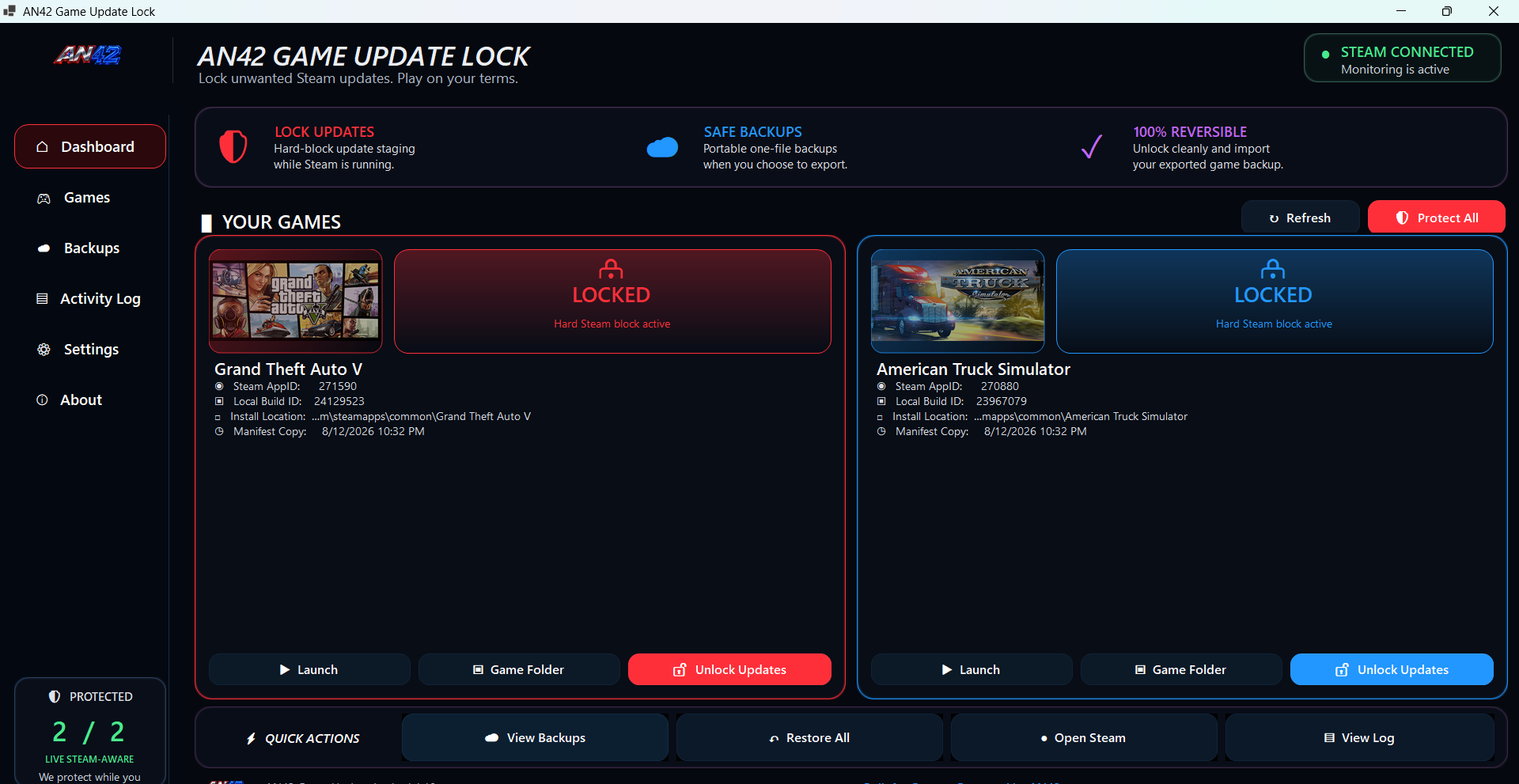 Product screenshot