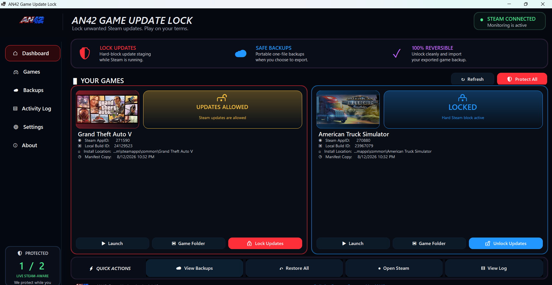 Product screenshot